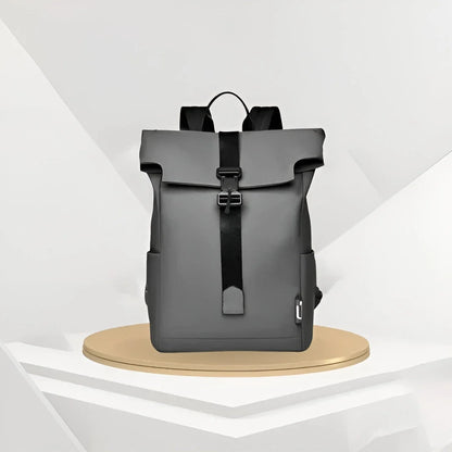 Travel Backpack Water-Repellent Oxford USB Charging Fits 15.6-Inch Laptop