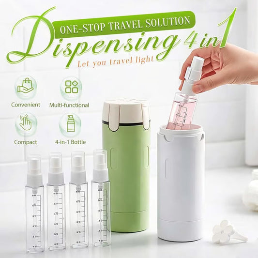 Travel Bottle Set Refillable Leak-Proof Set of 4