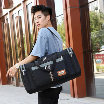 Travel Duffel Bag Foldable Water-Repellent Nylon