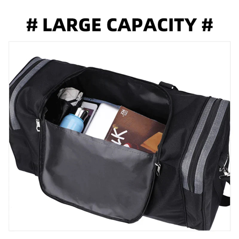 Travel Duffel Bag Foldable Water-Repellent Nylon