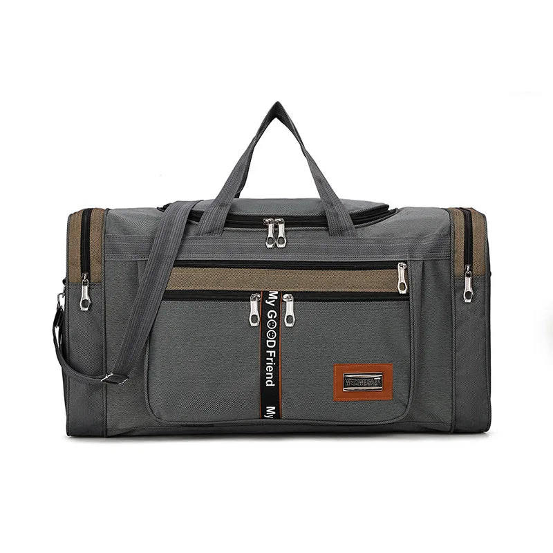 Travel Duffel Bag Foldable Water-Repellent Nylon