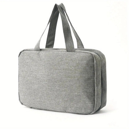 Travel Hanging Toiletry Bag Waterproof Polyester Four Compartments