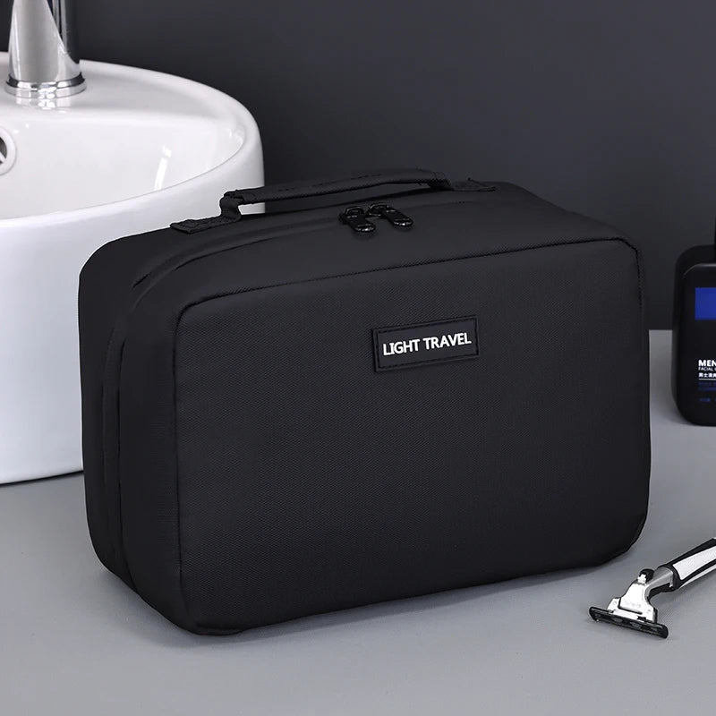 Travel Toiletry Bag Waterproof Hanging Hook & Pockets