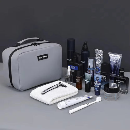 Travel Toiletry Bag Waterproof Hanging Hook & Pockets