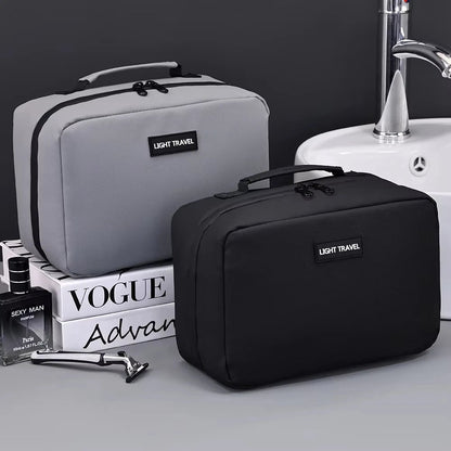 Travel Toiletry Bag Waterproof Hanging Hook & Pockets