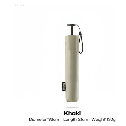 Travel Umbrella Carbon Fiber Windproof UV & Water Repellent