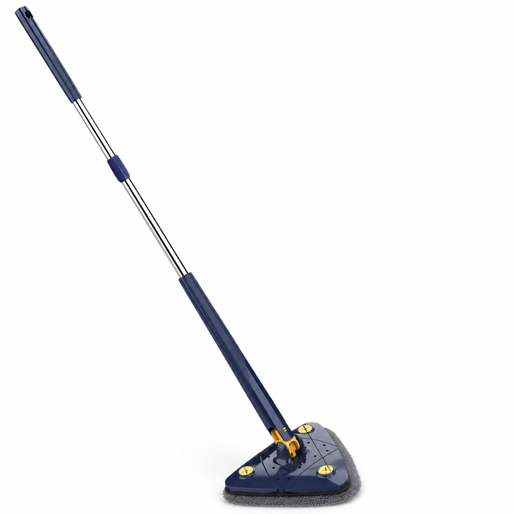 Triangle Mop 360° Rotating Self-Wringing & Telescopic Handle