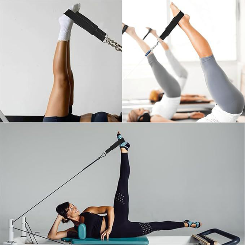 Tricep Rope Reinforced Steel D-Ring Ergonomic Non-Slip Handles