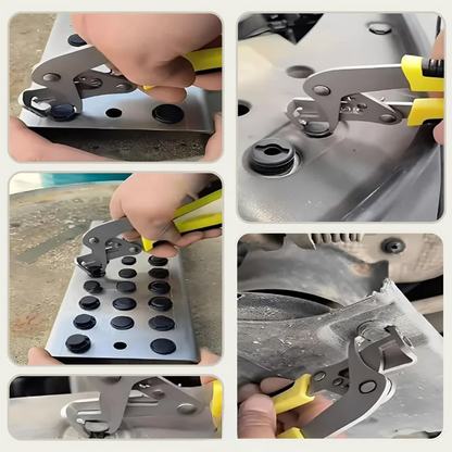 Trim Clip Pliers Stainless Steel Jaws & Non-Slip Handle
