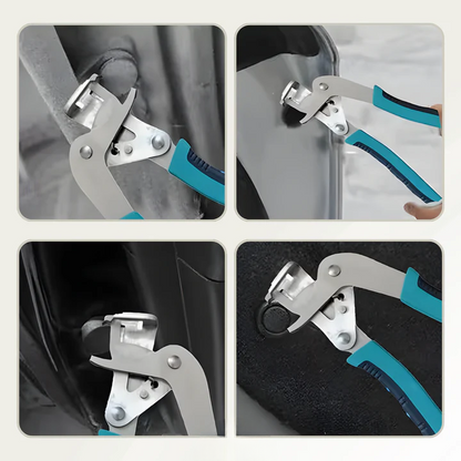 Trim Clip Pliers Stainless Steel Jaws & Non-Slip Handle