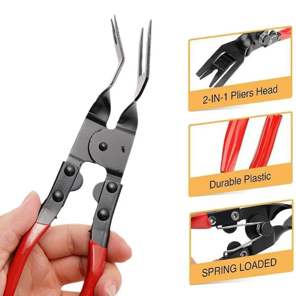 Trim Removal Pliers 2-in-1 Grip & Pry Forged Steel
