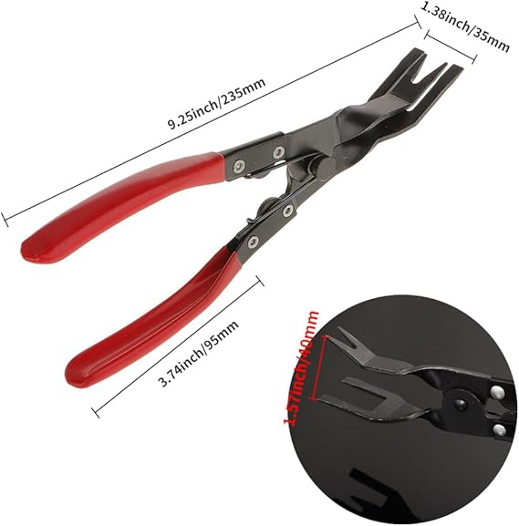Trim Removal Pliers 2-in-1 Grip & Pry Forged Steel