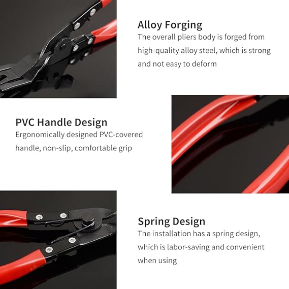Trim Removal Pliers 2-in-1 Grip & Pry Forged Steel