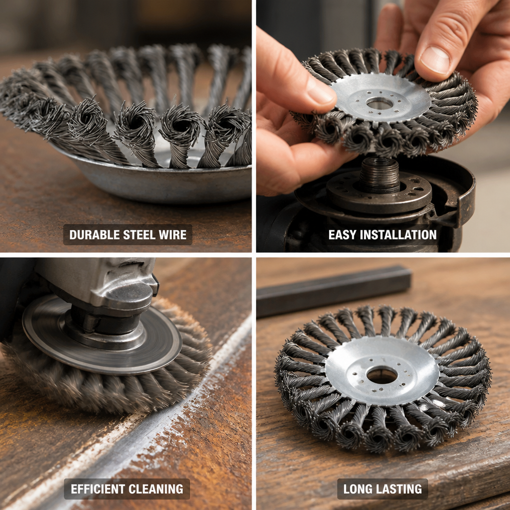 Trimmer Head Steel Wire Replacement Easy Install