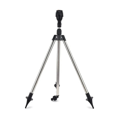 Tripod Sprinkler 360 Degree Rotating Height-Adjustable Stainless Steel