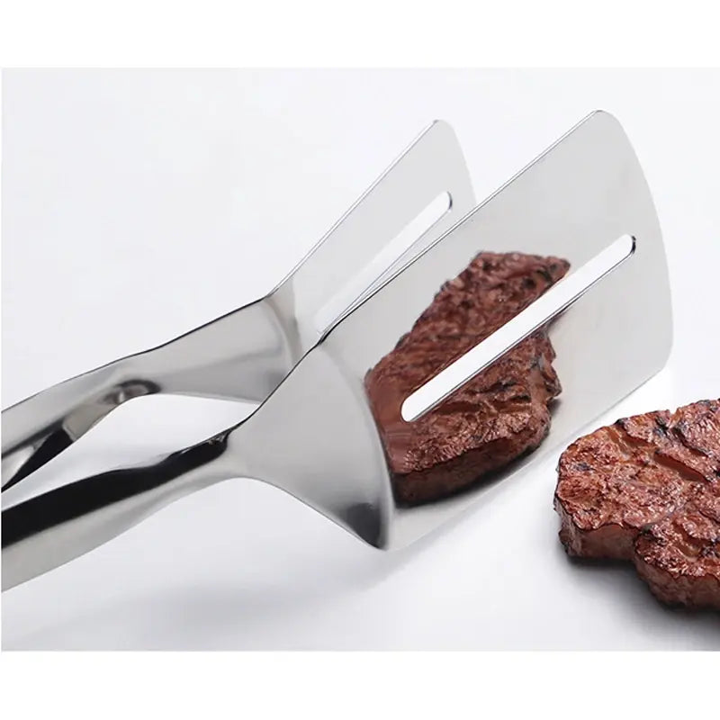 Turner & Tongs 2-in-1 Stainless Steel Slotted Head