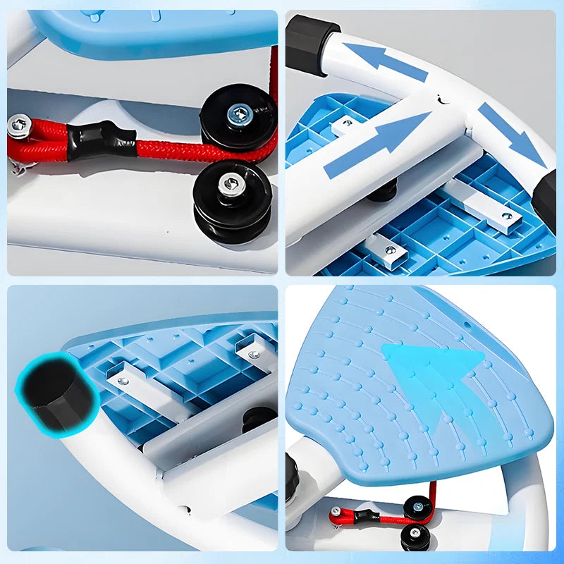 Twister Platform Rotating Non-Slip Surface Adjustable Bands