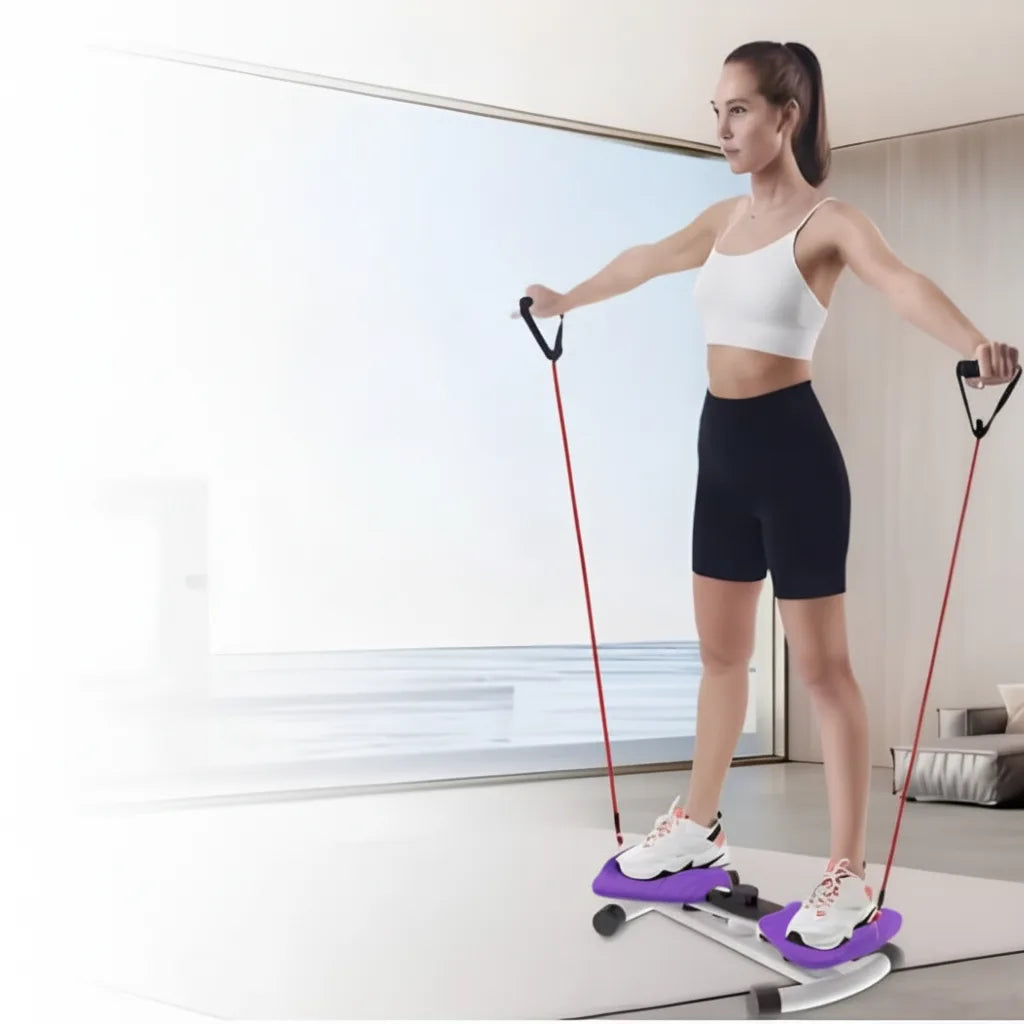 Twister Platform Rotating Non-Slip Surface Adjustable Bands