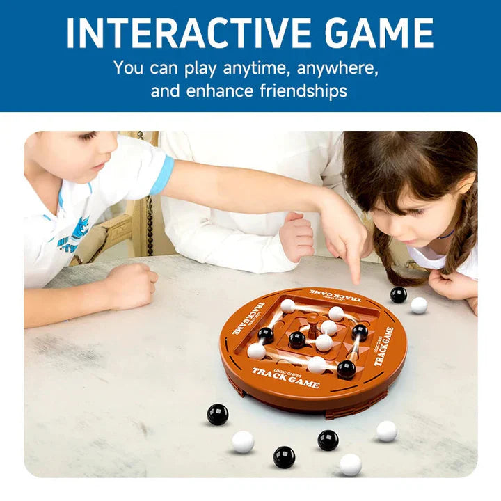 Two-Player Board Game 10-Min Marble Strategy