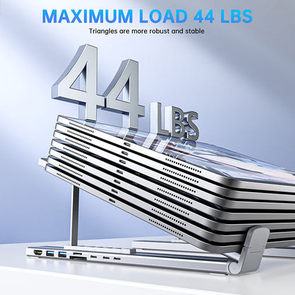 USB-C Docking Station Ergonomic Laptop Stand 4K HDMI