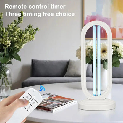 UV-C Disinfection Lamp Ozone Technology Remote Control & Timer