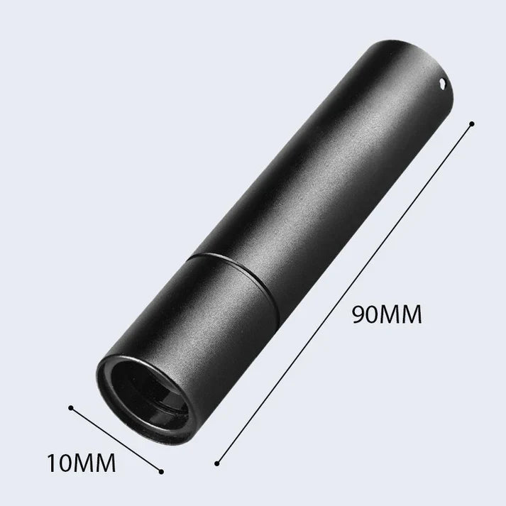 UV Flashlight 365 nm Compact Aluminum