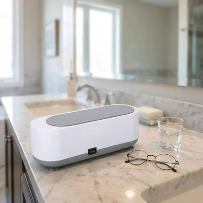 Ultrasonic Cleaner Jewelry & Glasses 42,000 Vibrations Battery-Powered