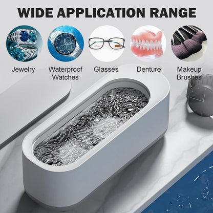 Ultrasonic Cleaner Jewelry & Glasses USB-Powered Compact