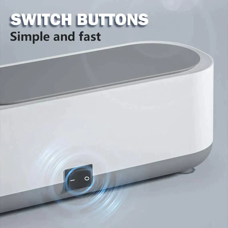 Ultrasonic Cleaner Jewelry & Glasses USB-Powered Compact
