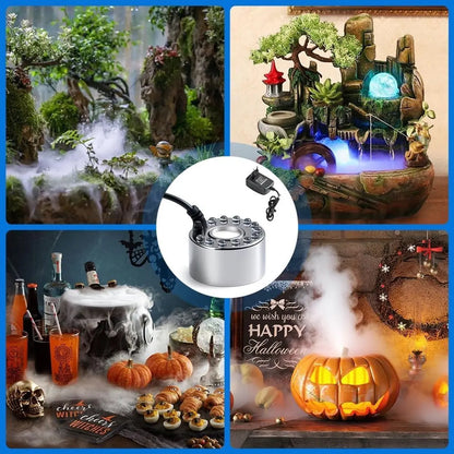 Ultrasonic Fogger Ultra-Fine Mist & LED Auto Shutoff