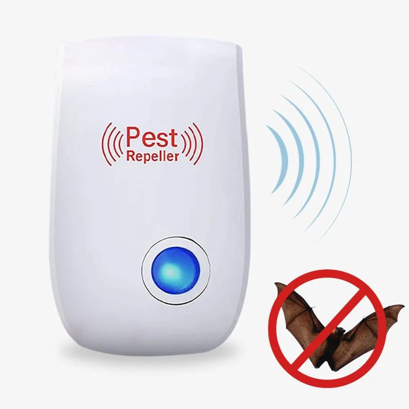 Ultrasonic Pest Repeller Silent Plug-In Child & Pet Safe