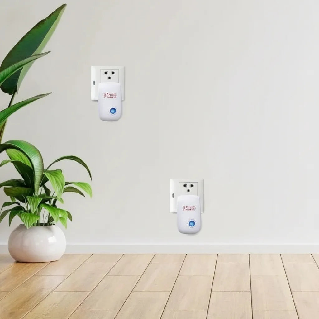 Ultrasonic Pest Repeller Silent Plug-In Child & Pet Safe