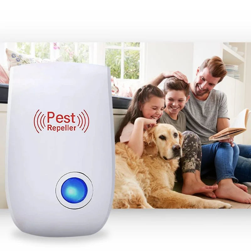Ultrasonic Pest Repeller Silent Plug-In Child & Pet Safe