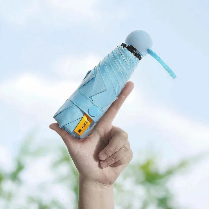 Umbrella Compact Pocket UPF50 Waterproof & Wind-Resistant