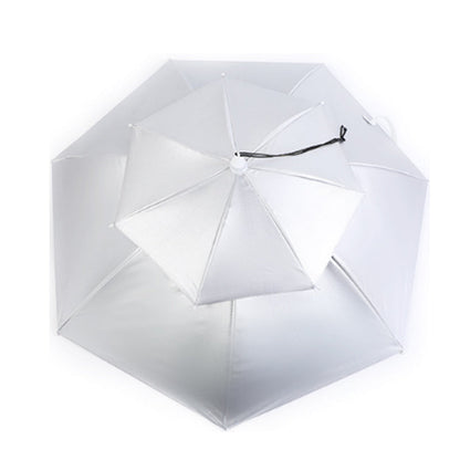 Umbrella Hat Hands-Free Reflective Adjustable Chin Strap