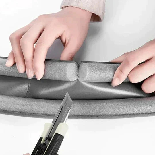 Under-Door Draft Stopper Double-Layer Seal Tool-Free Installation
