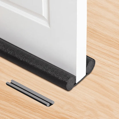 Under-Door Draft Stopper Double-Layer Seal Tool-Free Installation
