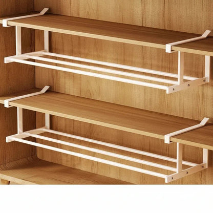 Under-Shelf Cabinet Organizer Tool-Free & Adjustable 30–50 cm