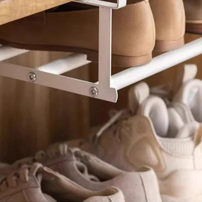 Under-Shelf Cabinet Organizer Tool-Free & Adjustable 30–50 cm