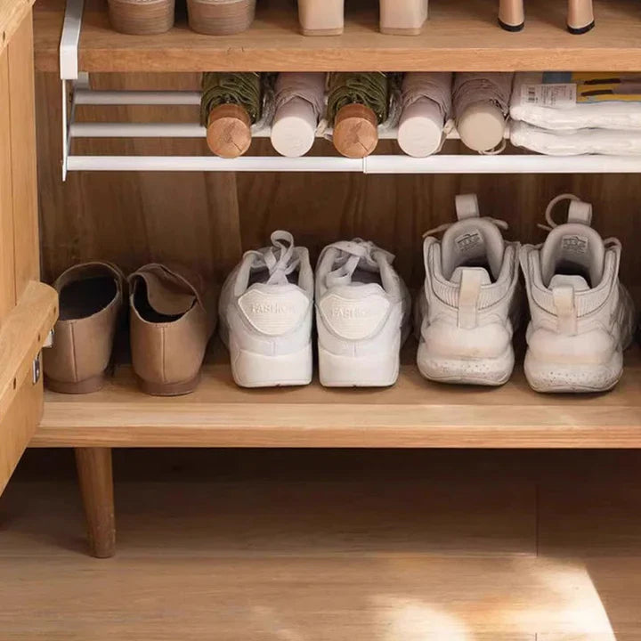Under-Shelf Cabinet Organizer Tool-Free & Adjustable 30–50 cm