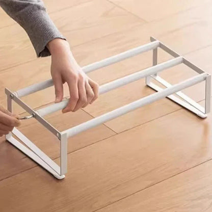 Under-Shelf Cabinet Organizer Tool-Free & Adjustable 30–50 cm