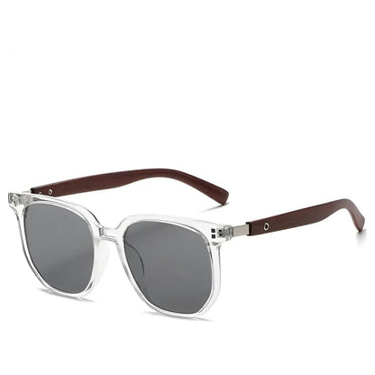 Unisex Sunglasses Square Retro Frame UV400 Adjustable Fit