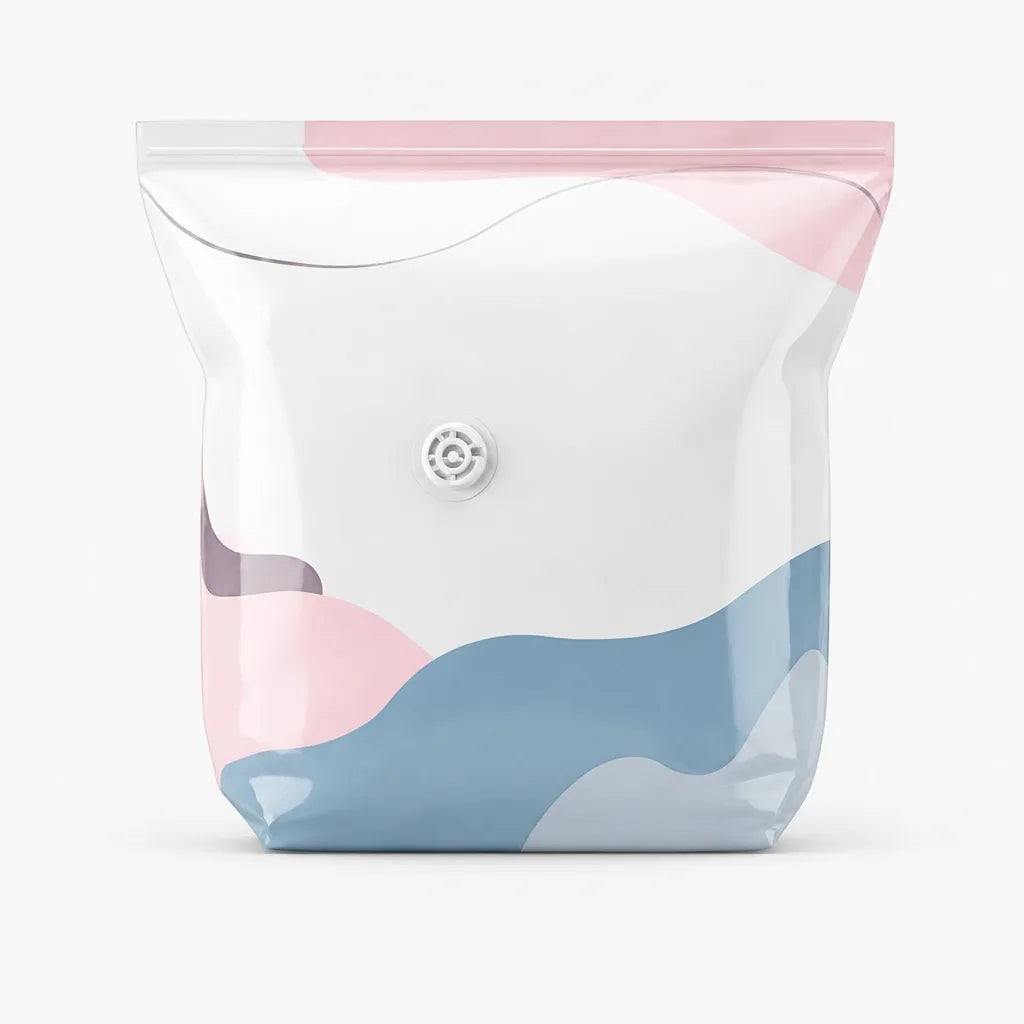 Vacuum Storage Bags Pump-Free 3D Cube Water-Resistant