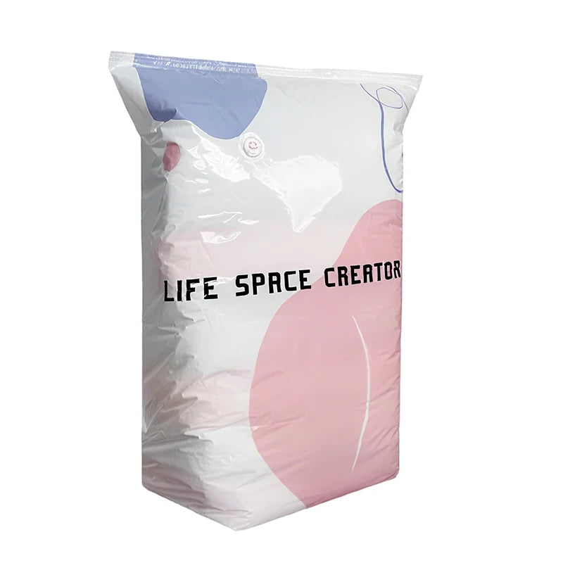 Vacuum Storage Bags Pump-Free Compression 80% Space Saving