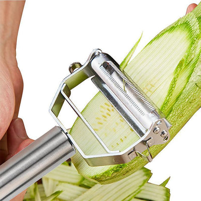 Vegetable Peeler 2-in-1 Peel & Julienne Stainless Steel