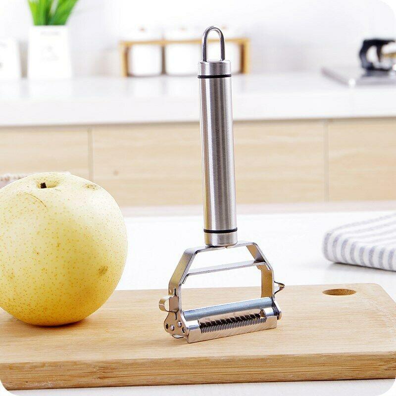 Vegetable Peeler 2-in-1 Peel & Julienne Stainless Steel