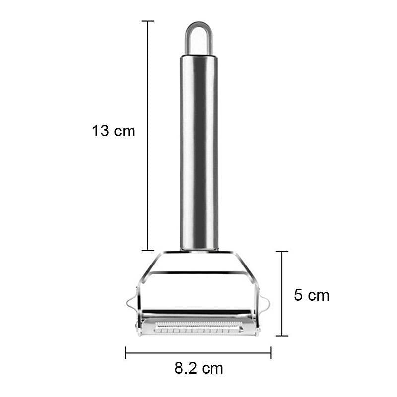 Vegetable Peeler 2-in-1 Peel & Julienne Stainless Steel
