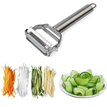Vegetable Peeler Dual-Function Peel & Julienne Stainless Steel