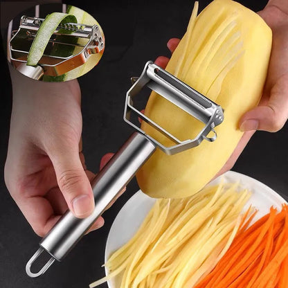 Vegetable Peeler Stainless Steel Ergonomic Handle Dishwasher Safe