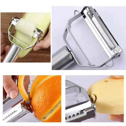 Vegetable Peeler Stainless Steel Ergonomic Handle Dishwasher Safe